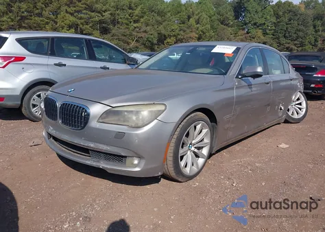 2010 BMW 750Li from USA, damaged, VIN WBAKB8C50ACY64021